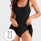 👙LAST DAY SALE 50% OFF!!💃Elegant Tummy Control One-Piece Swimdress for Women – Flattering Fit with Skirted Design