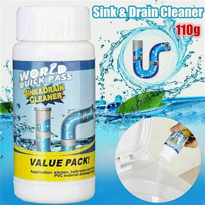 💥Limited Time 49% OFF🔥⚡-🏠Powerful Sink & Drain Cleaner