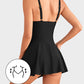 🏖️Summer Hot Sale - ONLY ￡12.99!!⚡50K+ SOLD!👙🌊Women's One Piece Tummy Control Tie Knot Swimsuit