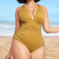🔥Last Day Special Price £12.99!!💥-👙Smart Sculpt Plunge Swimsuit Flatter Your Figure