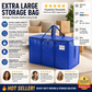 📦Last Day Special Price:£9.99!!!🧳24 Gallon Extra Large Heavy Duty Foldable Moving Bags– Extra large, durable & space-saving 🏠