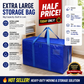📦Last Day Special Price:£9.99!!!🧳24 Gallon Extra Large Heavy Duty Foldable Moving Bags– Extra large, durable & space-saving 🏠
