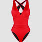 🔥Last Day Special Price £12.99!!💥-👙Smart Sculpt Plunge Swimsuit Flatter Your Figure