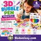 🎅Surprise Price: Only £7.99!!🎁🔮Magic Pen – Draw 3D with one stroke!🎄 DIY Bubble Popcorn Drawing Pens& Buy 3 Pay 2 🔥