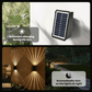 🔥Summer Promotion 49% OFF -✨☀️4 LED Solar Colorful Wall Lights Outdoor Light Waterproof