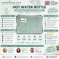 🎄Christmas Sale ONLY £12.99!!⏰Rechargeable hot water bottles, heat packs, explosion-proof heat pads