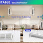 🔥LAST DAY SPECIAL PRICE £12.99!!⚡50K+ SOLD!🍃Air & Heat Deflector for Vents – Adjustable 8.5–15”, Fits Sidewall & Ceiling Registers