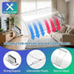 🔥LAST DAY SPECIAL PRICE £12.99!!⚡50K+ SOLD!🍃Air & Heat Deflector for Vents – Adjustable 8.5–15”, Fits Sidewall & Ceiling Registers