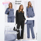 🥳2026 HOT SALE🥳💞50K+ SOLD!✨Women's Crew Neck Top & Drawstring Pants Set
