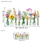 🔥Last Day Sale - ￡6.99!🎁50K+ SOLD! ✨💐Colorful Floral Bouquet Window Sticker🖼️0814