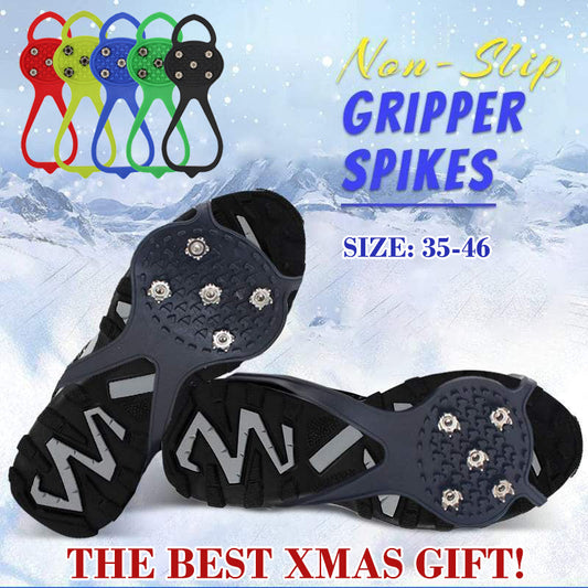 🔥Black Friday Sale 75%OFF!!❄️Universal Non-Slip Gripper Spikes🥾