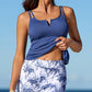 🌊Summer Cool Deal:  £14.99!!🌊Tummy Control Two-Piece Tankini Set