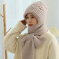 🔥🎅EARLY CHRISTMAS SALE -49% OFF 🎄-Winter Versatile Knitted Hooded Scarf for Women