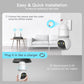 🔥LAST DAY SPECIAL PRICE £20.99!!⚡50K+ SOLD!🏡👀4MP Light Bulb Security Camera 5G&2.4GHz Wireless Outdoor Indoor Camera with Night Vision