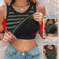 💖LAST DAY SPECIAL SALE 50% OFF🍃💖Women's Ribbed Stretchy Tank Top with Built-in Bra