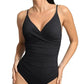 🔥Last Day Special Price £13.99!!💥-👙Ruched Cross-Front Sculpting One-Piece Swimsuit