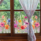 🔥Last Day Promotion 49% OFF -🌸Colorful Floral Bouquet Window Sticker🎁Buy 2 Get 1 Free