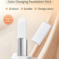 🎉BUY 1 GET 1 FREE🎉[OFFICIAL PRODUCT] BLANC Cover Cream Stick V w/ Detachable Brush - Korean Skin Care Color-Changing Foundation Stick with Collagen Capsules (0.45 oz)