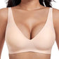 🔥💐SPRING DAY SALE -ONLY £9.99!!⚡50K+ SOLD!💖Womens Comfortable Wireless Bralettes Seamless Deep V Everyday Bra