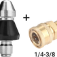 ⚡Last Day Buy 2 Get 1 Free⚡Sewer cleaning tools High-pressure nozzle