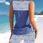 🏖️Summer Hot Sale - ONLY ￡14.99!!⚡50K+ SOLD!🌞🌊Miraclesuit Women's Tummy Control Tankini Set with Built-In Bra – Flattering Boho Swimwear with Shorts🔥