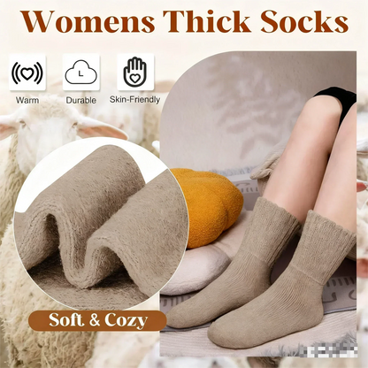 ⚡⚡LAST DAY EACH ONLY £1.99!!🧦5 Pairs Women's Solid Mid-calf Socks🎁