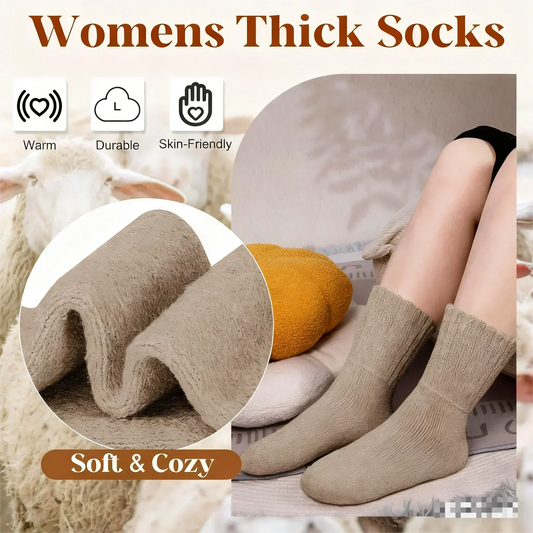⚡⚡LAST DAY EACH ONLY £1.99!!🧦5 Pairs Women's Solid Mid-calf Socks🎁
