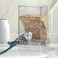 🔥Hot Sale 49% OFF -🐦Automatic No-Spill Transparent Bird Feeder