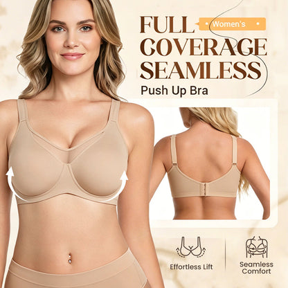 ⏳HOT SALE -ONLY £6.99 THIS WEEK🖤💐Women's Elegant Sheer Full Coverage Plus Size Bra