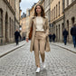🔥LIMITED OFFER  70% OFF🏆Women’s Fitted High-Waisted Zip-Pocket Trousers👖Lightweight, Breathable, Soft 26"/27" Ankle Pants with Zipper Pockets