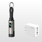💥Limited Time 49% OFF🔥⚡4-in-1 Charging Cable with Digital Display & Keychain – Fast-Charging, Kink-Resistant & Compact