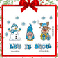 🎅Christmas Gift idea 49%OFF -🎁Christmas Themed Magnetic Sticker