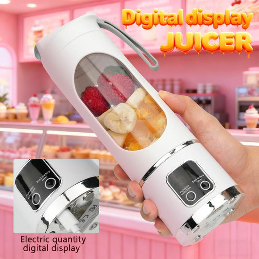 🏆Summer Hot Sale 50% OFF🍹Portable Digital Multimode Juicer Blender✨LED Smart Display Leak-Proof For Travel & Office🎒