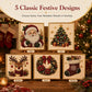 🎄Christmas Pre Sale ￡8.99!!⚡50K+ SOLD!🎅Premium 3D Pearl Christmas Diamond Painting Art Kit | 🧘Relaxing & Beginner-Friendly⛄️❄️