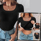 🔥NEW YEAR SALE £10.99!!⚡60K+ SOLD!💐Women's ribbed knit tank top with shelf bra