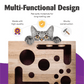 🎅Christmas Gift idea 50%OFF -🎁Cat Scratch Puzzle Enrichment Box: Nail File Stress Free Alternative to Clippers and Grinders