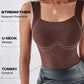 🔥NEW YEAR SALE £8.99!!⚡60K+ SOLD!💐Women's U Neck Thermal Tank Tops with Built-In Bra