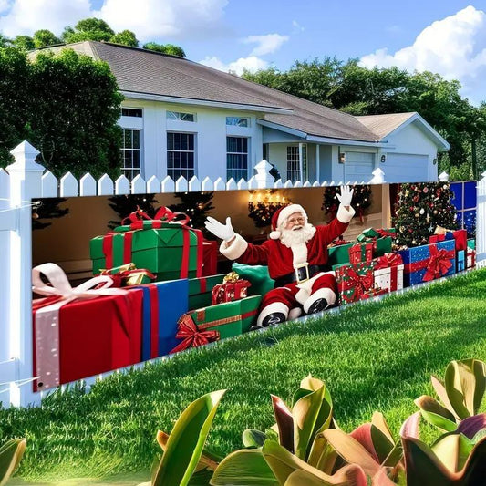 🎄Christmas Sale-Up to 50% OFF🏡Christmas Santa Banner🎅Suitable for Bedrooms and Doors