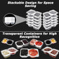 🏠💥BUY 2 GET 2 FREE💥🥐Reusable Snack Container with Lids