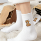 🎁New Year Special Deals £10.99!!⚡50K+ SOLD!💖Women's Cute Warm Highland Cow Embroidered Plush Socks