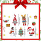 🎅Christmas Gift idea 49%OFF -🎁Christmas Themed Magnetic Sticker