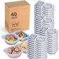 🏠💥BUY 2 GET 2 FREE💥🥐Reusable Snack Container with Lids