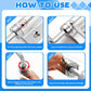 🔥Last Day Promotion 49% OFF -🏡Automatic Door Self-Closing Hinge