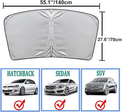 🔥🌞Last Day Sale 49%OFF - 🚗Car Windshield Sun Shade Cover💥Buy 2 Get Free Shipping💥