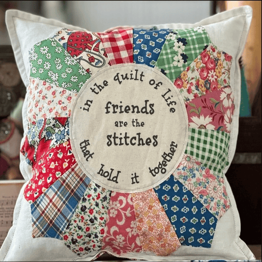 💝Gift Idea Hot sale 49% OFF🎁Vintage Quilt Friendship Pillow🎅