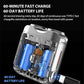 🔥🎉 Father's Day Sale:￡9.99! 🎁Portable Rotary Dual Ring Electric Shaver🚀