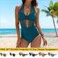 🏖️SUMMER HOT SALE £14.99 with FREE GIFT👙🎁 Women's High Waisted Bikini Set 🌺 – Tummy Control 2-Piece Swimsuit for Confident Summer Style 💕 | Modest Yet Sexy Swimwear