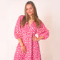 💖Summer Hot Sale: 50% OFF!!💖Women's V-Neck Printed Dress