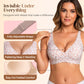 🔥💐SPRING DAY SALE -ONLY £9.99!!⚡50K+ SOLD!💖Womens Comfortable Wireless Bralettes Seamless Deep V Everyday Bra