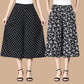 🔥Last Day Promotion 49% OFF - Women's High Elastic Waist Pleated Chiffon Wide Leg Culottes